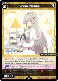 Kirifuji Nagisa C waifu card — WIXOSS