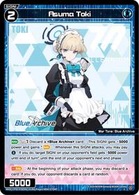 Asuma Toki C waifu card — WIXOSS