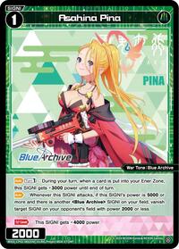 Asahina Pina C waifu card — WIXOSS