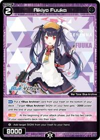 Aikiyo Fuuka C waifu card — WIXOSS