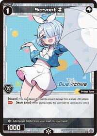 Servant C waifu card — WIXOSS