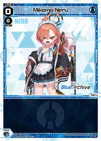 Mikamo Neru LC waifu card — WIXOSS