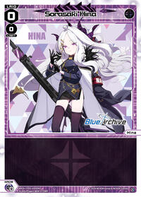 Sorasaki Hina LC waifu card — WIXOSS