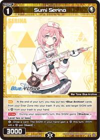 Sumi Serina R waifu card — WIXOSS