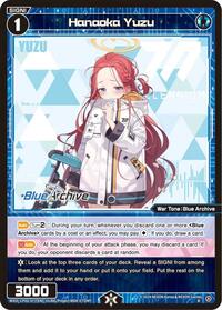 Hanaoka Yuzu R waifu card — WIXOSS