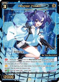 Hayase Yuuka SR waifu card — WIXOSS