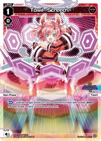 Tawil =Screech= ST waifu card — WIXOSS