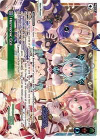 Harmonic Call ST waifu card — WIXOSS