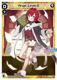 Ange Level 0 ST waifu card — WIXOSS