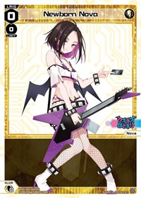 Newborn Nova ST waifu card — WIXOSS