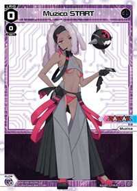 Muzica START ST waifu card — WIXOSS