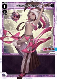 Muzica Vogue 1 ST waifu card — WIXOSS