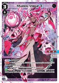 Muzica Vogue 3 ST waifu card — WIXOSS