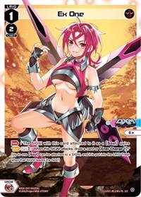 Ex One ST waifu card — WIXOSS