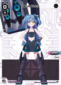 Deus Zero ST waifu card — WIXOSS