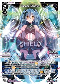Deus Shield ST waifu card — WIXOSS