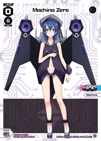Machina Zero ST waifu card — WIXOSS