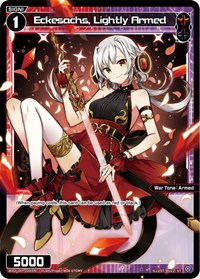 Eckesachs Lightly Armed ST waifu card — WIXOSS