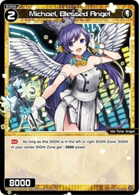 Michael Blessed Angel ST waifu card — WIXOSS