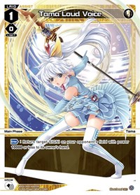 Tama Loud Voice ST waifu card — WIXOSS