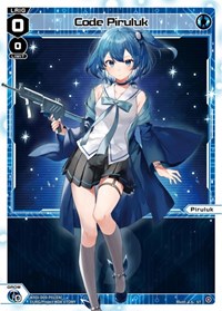 Code Piruluk ST waifu card — WIXOSS