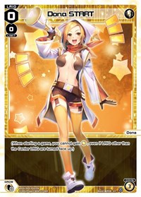 Dona START ST waifu card — WIXOSS