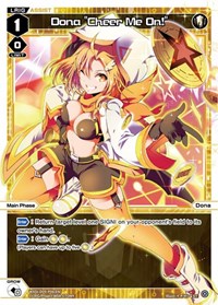 Dona Cheer Me On ST waifu card — WIXOSS