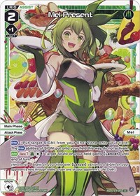 Mel Present Prerelease Party PR waifu card — WIXOSS