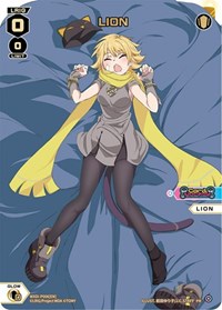LION PR waifu card — WIXOSS