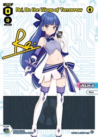 Rei On the Wings of Tomorrow PR waifu card — WIXOSS
