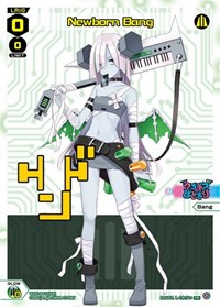 Newborn Bang PR waifu card — WIXOSS