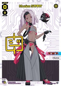 Muzica START PR waifu card — WIXOSS