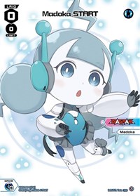 Madoka START Chibi PR waifu card — WIXOSS