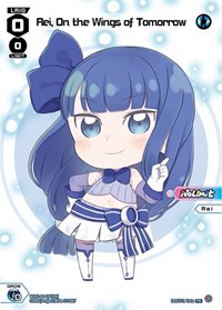 Rei On the Wings of Tomorrow Chibi PR waifu card — WIXOSS