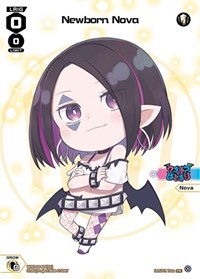 Newborn Nova Chibi PR waifu card — WIXOSS