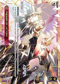 TRIGGER OF VICTORY PR waifu card — WIXOSS