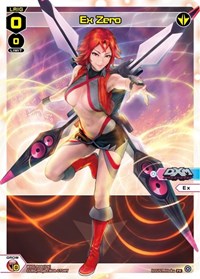 Ex Zero Alternate Art PR waifu card — WIXOSS