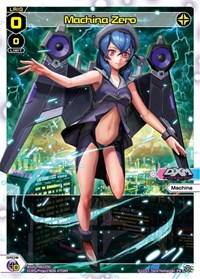 Machina Zero Alternate Art PR waifu card — WIXOSS