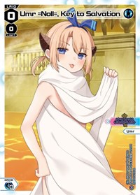 Umr =Noll= Key to Salvation Onsen PR waifu card — WIXOSS