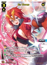 Ex Three PR waifu card — WIXOSS