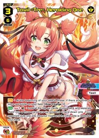 Tawil =Tre= Heralding One November 2022 PR waifu card — WIXOSS