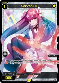 Servant P124 Special Promo Pack Vol 6 PR waifu card — WIXOSS