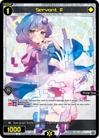 Servant P126 Special Promo Pack Vol 6 PR waifu card — WIXOSS