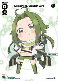 Midoriko Battle Girl January 2023 PR waifu card — WIXOSS