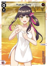 Yuzuki Zero Onsen PR waifu card — WIXOSS