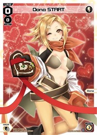 Dona START Valentine 2023 PR waifu card — WIXOSS