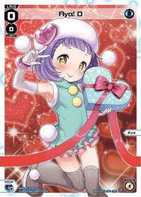 Aya 0 Valentine 2023 PR waifu card — WIXOSS