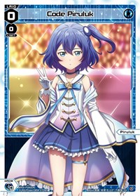 Code Piruluk April 2023 PR waifu card — WIXOSS