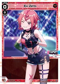 Ex Zero April 2023 PR waifu card — WIXOSS