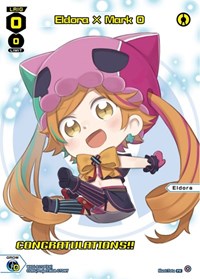 Eldora X Mark 0 May 2023 Winner PR waifu card — WIXOSS